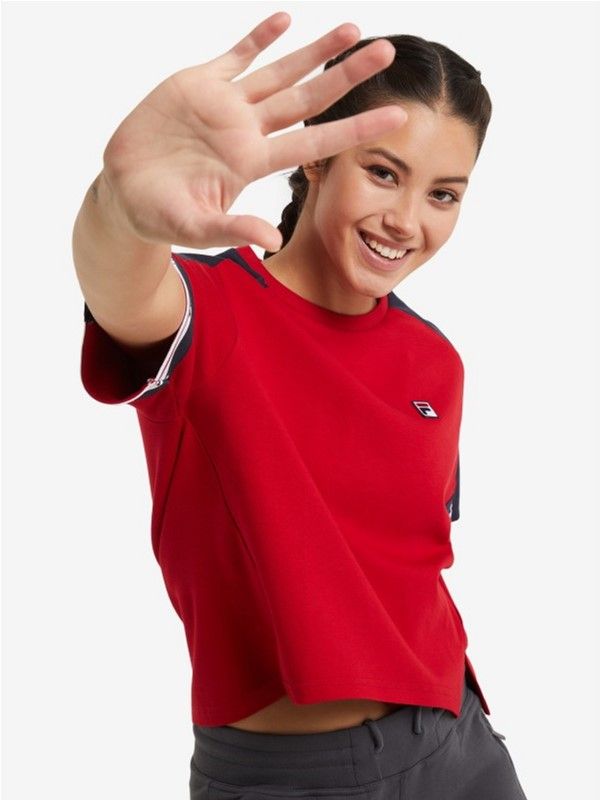 

Футболка Fila 107866-HM 46-48 Красная с синим