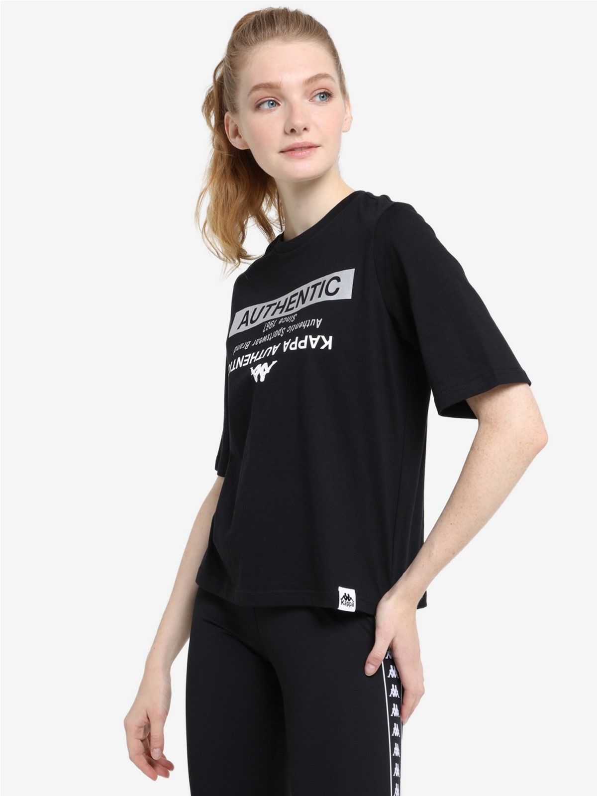 

Футболка Kappa 107975-99 42-44 Черная