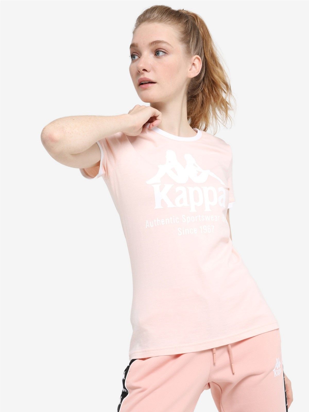 

Футболка Kappa 107978-X0 44 Светло-розовая