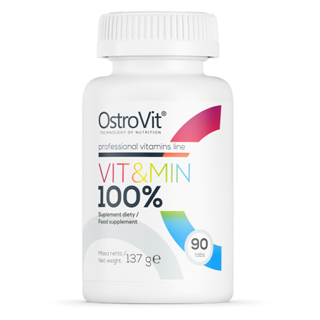 

Витамины OstroVit 100% Vit&Min 90 таб (4384303161)