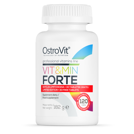 

Витамины OstroVit Vit&Min FORTE 120 таб (4384303174)