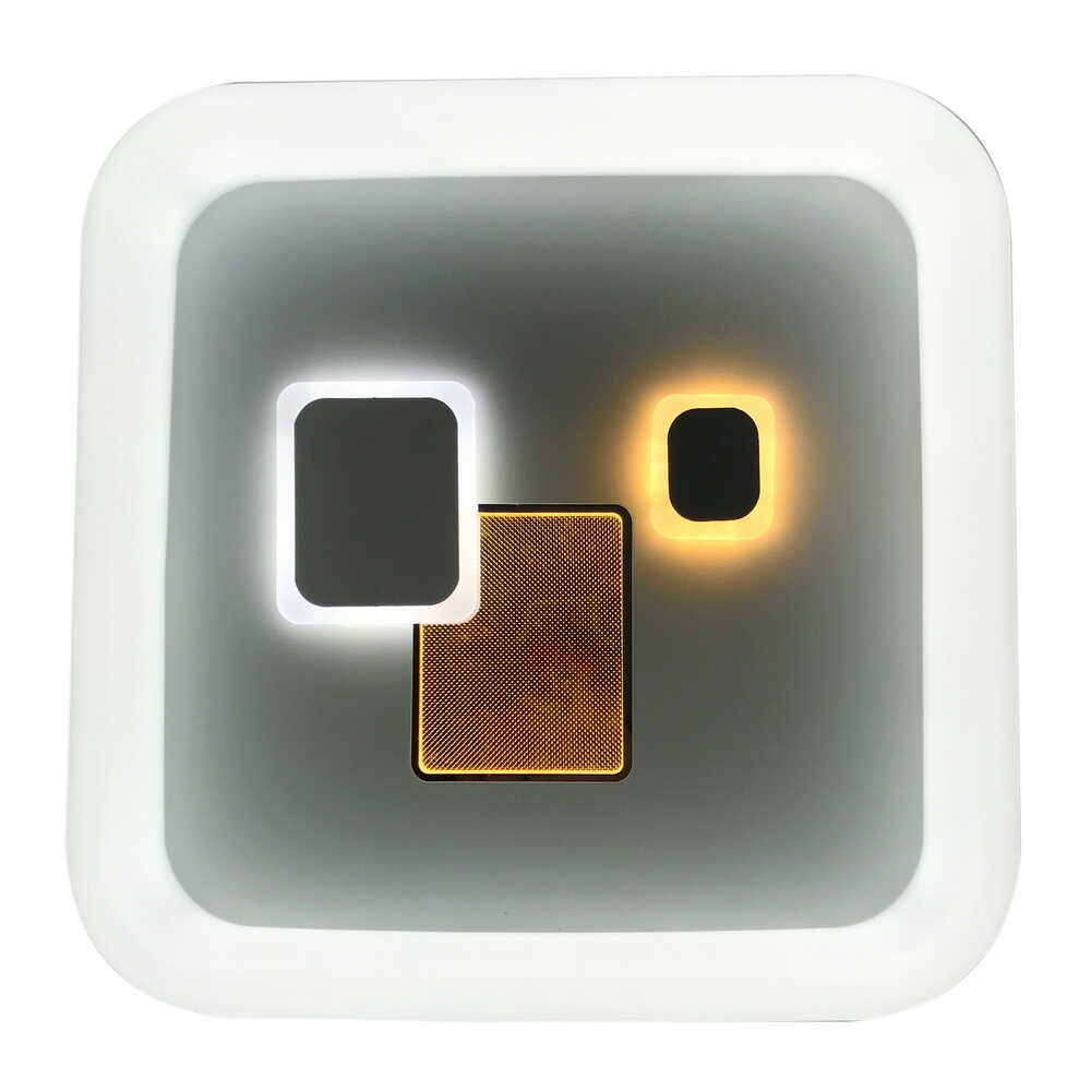 

Світильник LED smart TOKIO+пульт 100W 3000-6000K IP20 квадрат ( 41091 )