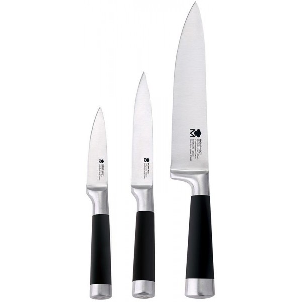 

Набор 3 кухонных ножа Bergner MasterPro из нержавеющей стали