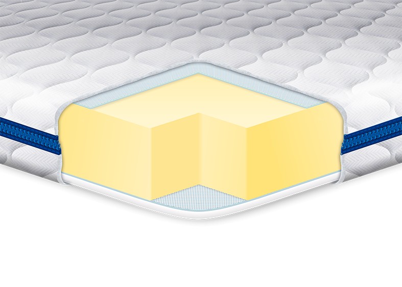 

Тонкий матрас Eurosleep Big Memory трикотаж 150х200 см