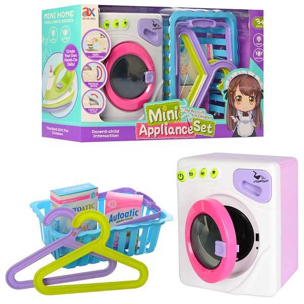 

Дитяча пральна машинка зі звуком та світлом A-toys (6999A)