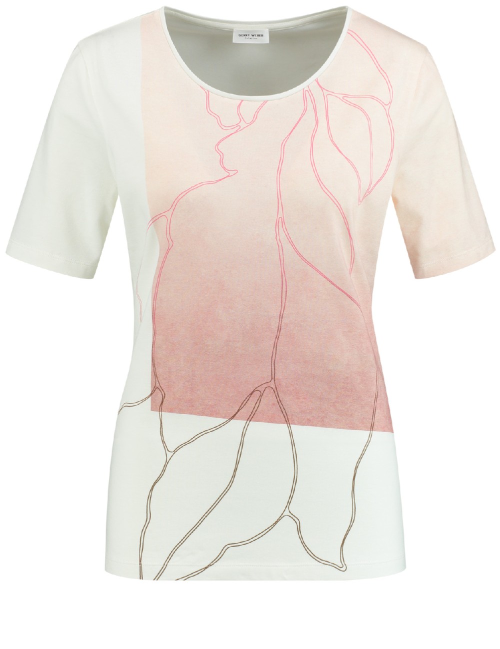 

Футболка Gerry Weber L Бежевая 370254.35054