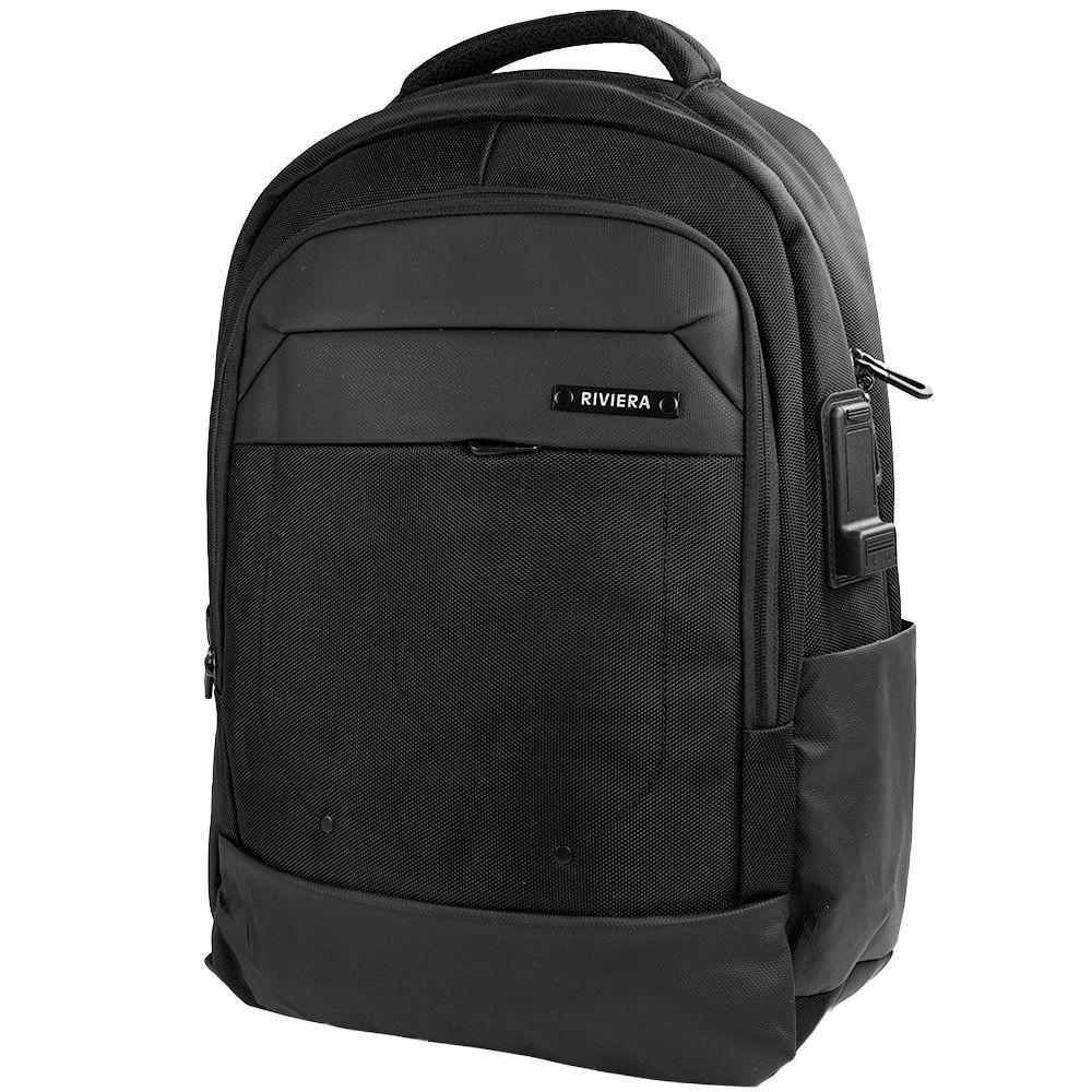 

Мужской смарт-рюкзак (VT-1058-black) Spacetrek 31х43х13 см Черный 000148619