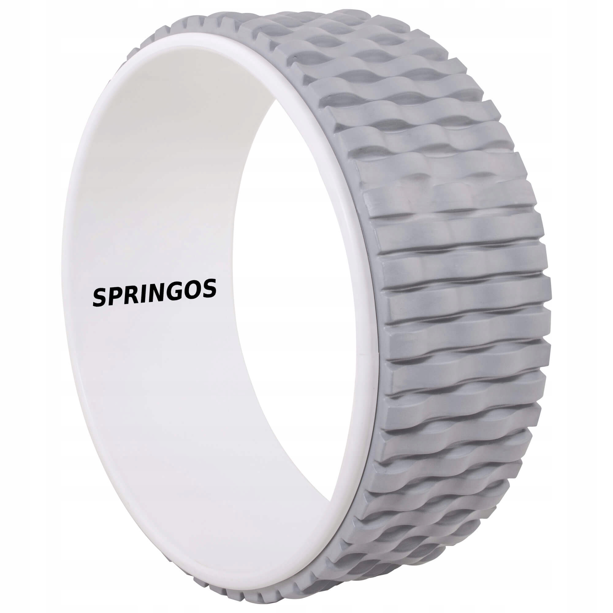 

Йога-колесо (FA0205) Springos 33 см Серо-белый 000150045