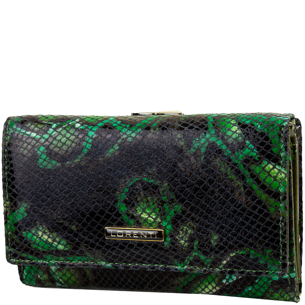 

Женский кожаный кошелек (DNKL-55020-MSN-green) Lorenti 14х9х3,5 см Зеленый 000148774