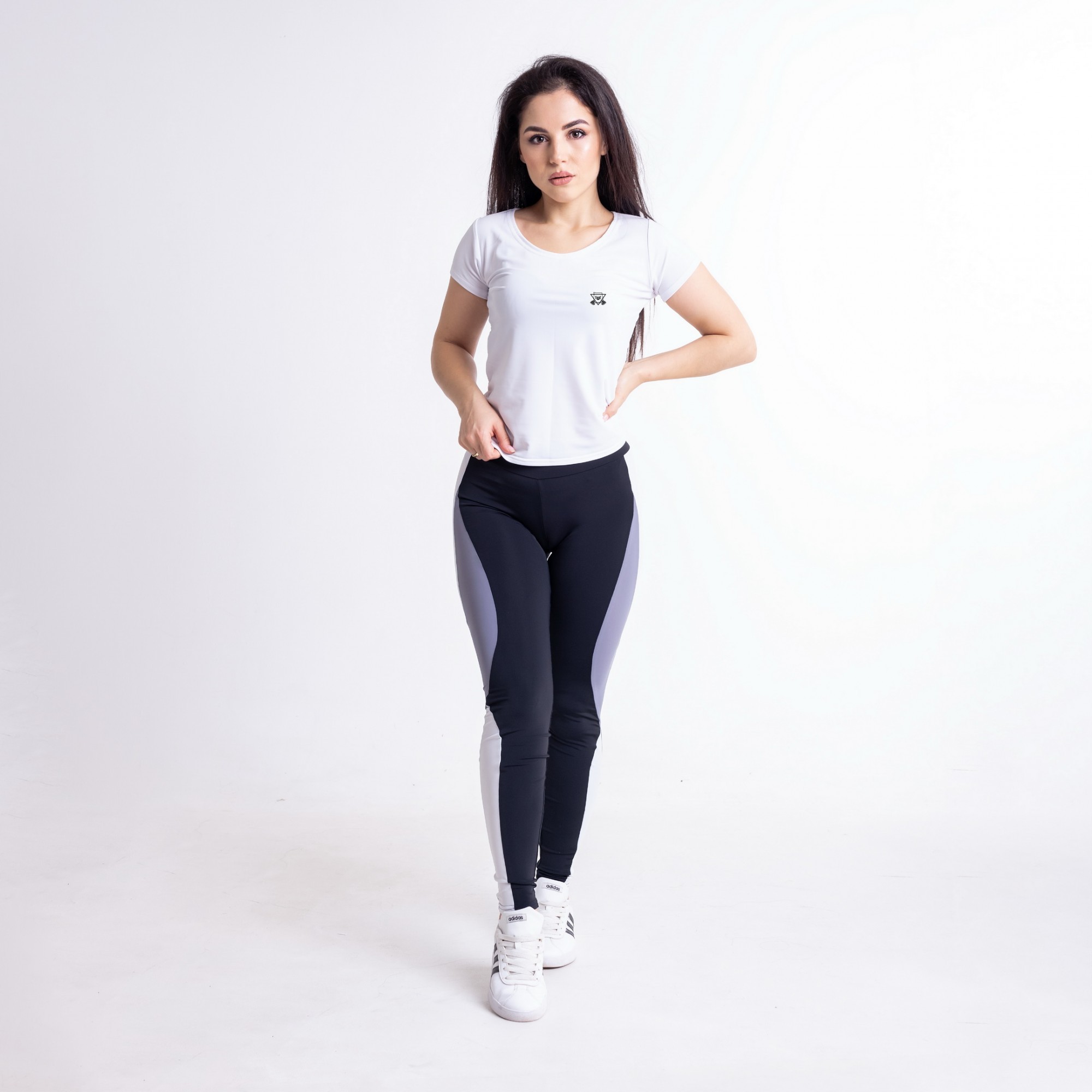 

Женские спортивные леггинсы трио FitU S Разноцветный 000150602