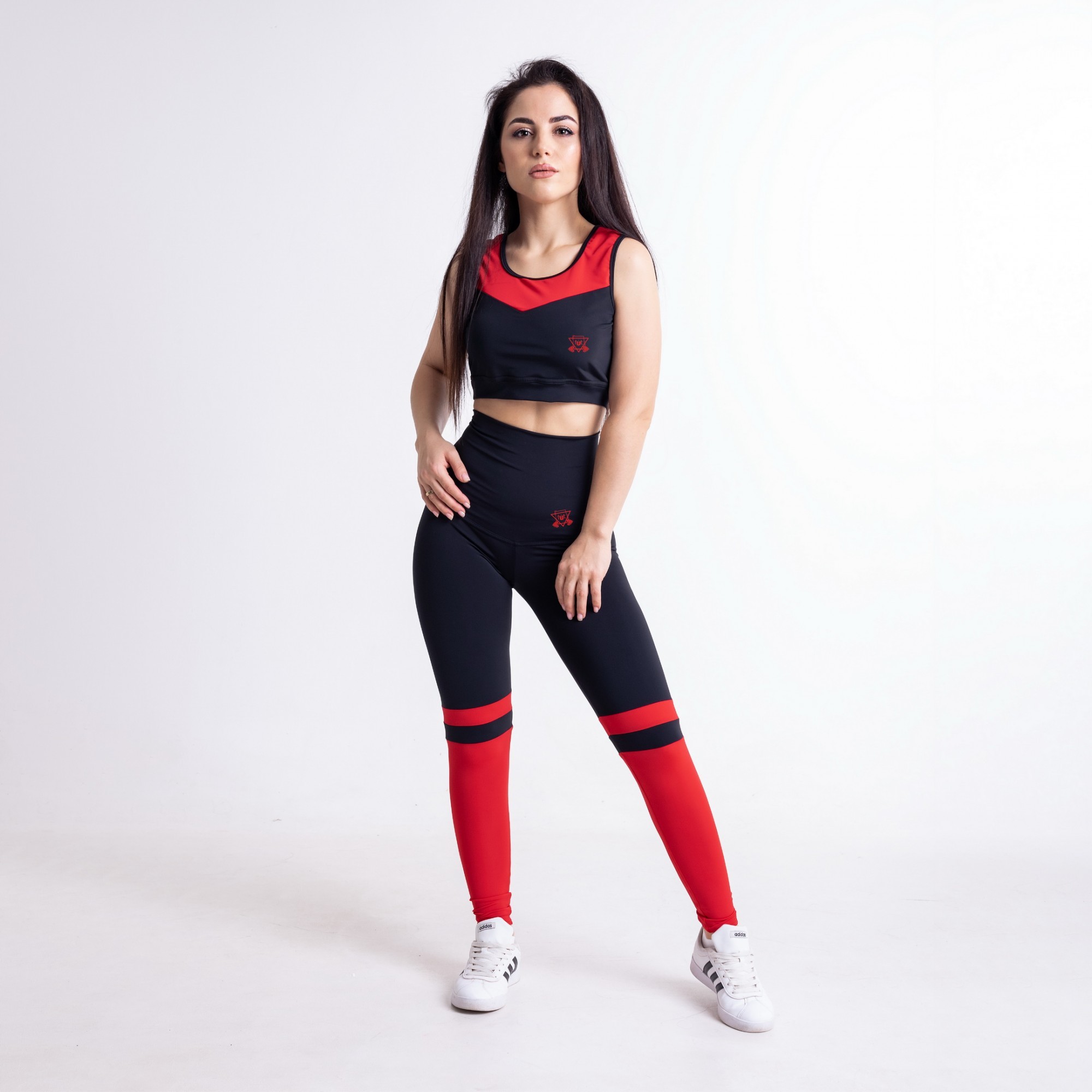 

Женские спортивные леггинсы FitU S Разноцветный 000150612