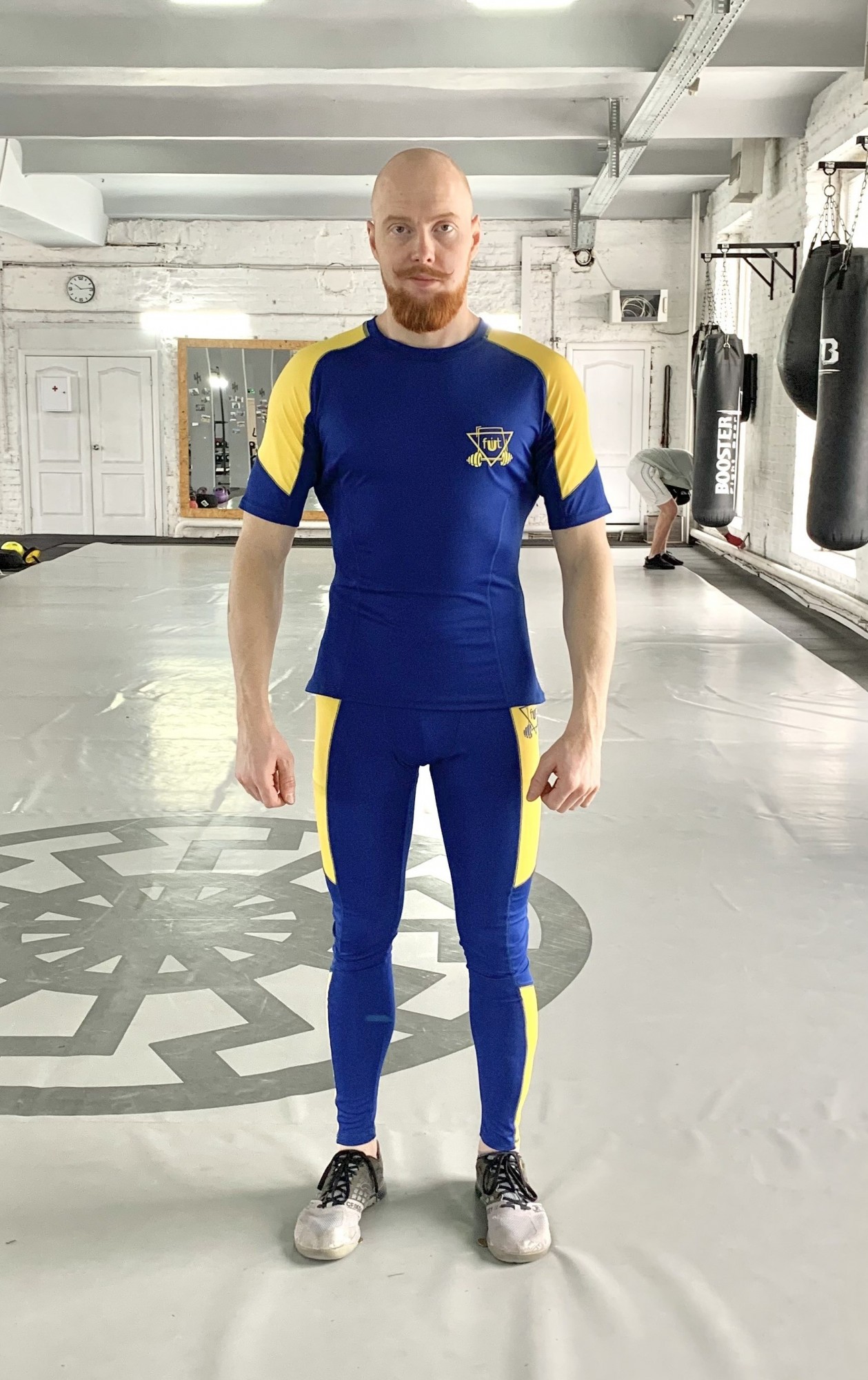 

Мужские компрессионные тайтсы Run UA FitU XL Синий 000151627