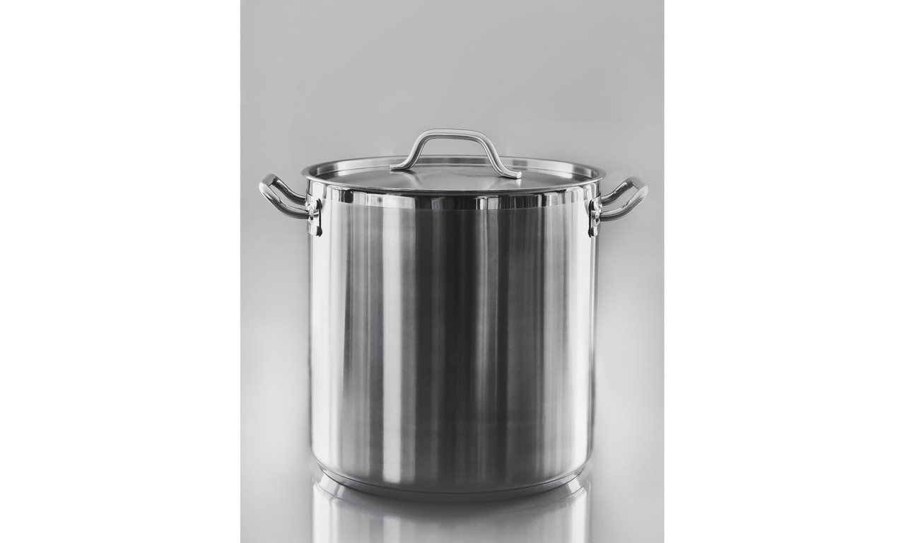 

Кастрюля высокая с крышкой 36,6 л (d=36см h=36см) нержавеющая сталь Altsteel 1003361+1000361