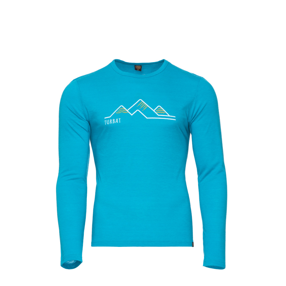 

Футболка Turbat Cozy Logo Mns чоловіча XL блакитна