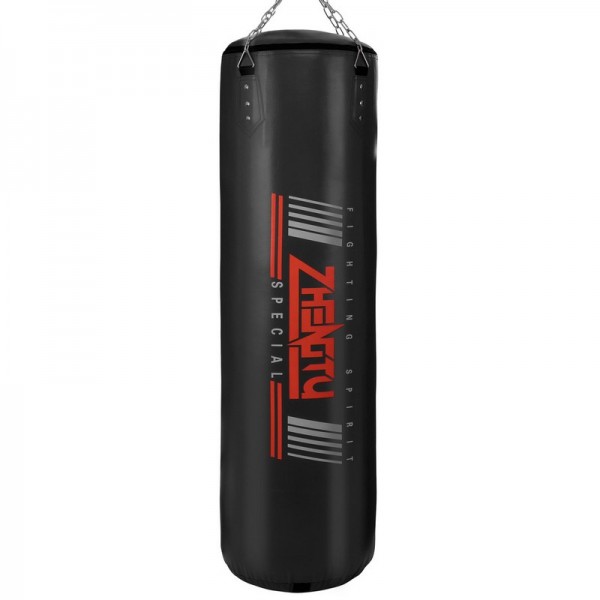 

Для бокса Мешок боксерский Цилиндр с кольцом и цепью PVC h-120см ZHEGTU BO-2336-120, черный (SKL01309)