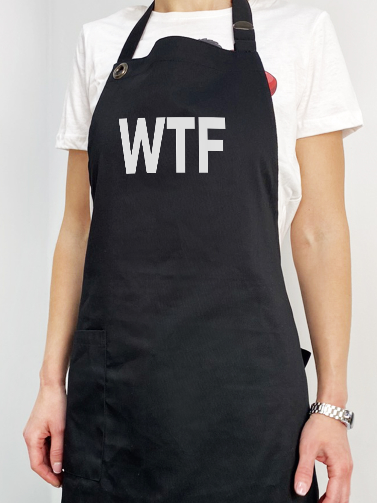 

Фартук FunkyShop "WTF" Черный