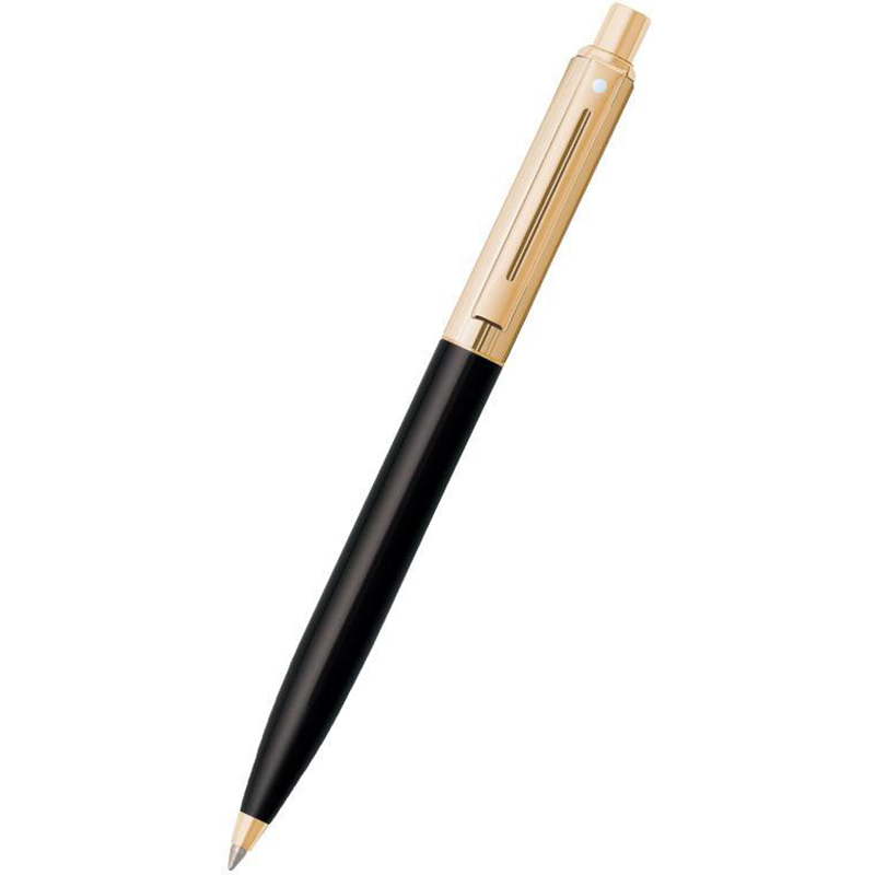 

Ручка шариковая Sheaffer Sentinel Signature Black + Fluted Gold (Sh907625)