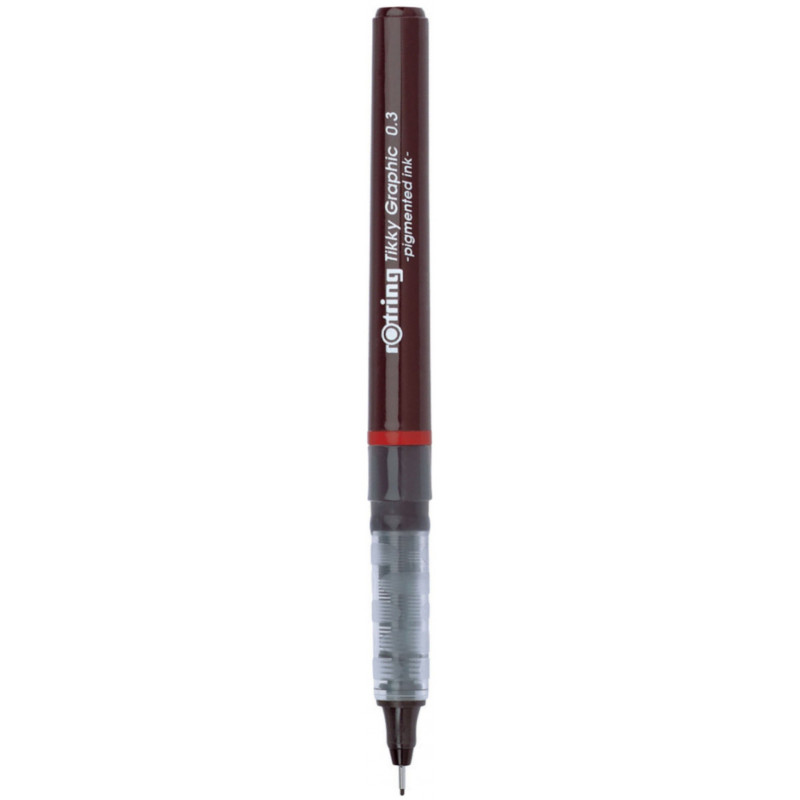 

Ручка роллер Rotring Drawing Tikky Graphic темно-красный (R1904753)