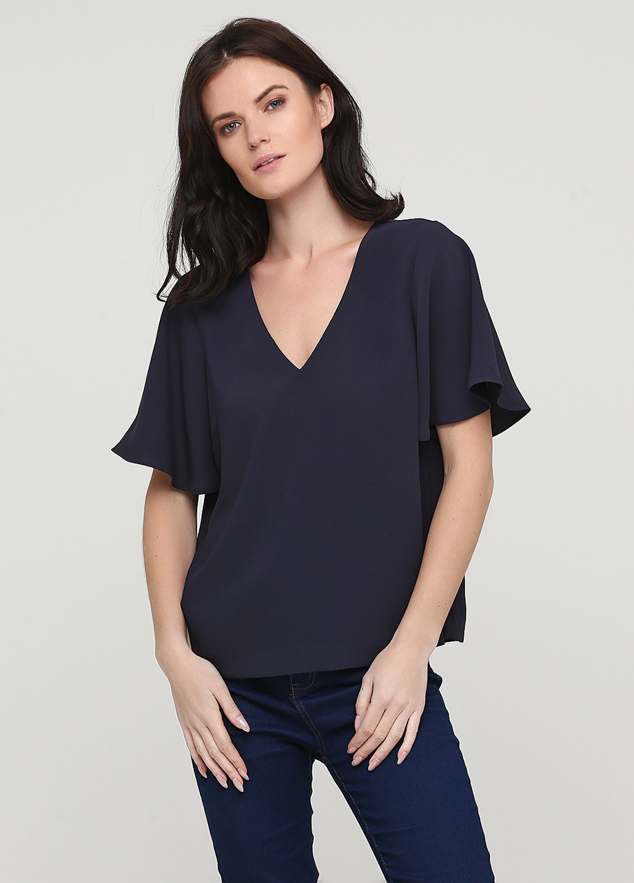 

Блуза H&M женская синяя, Блуза H&M женская синяя 36