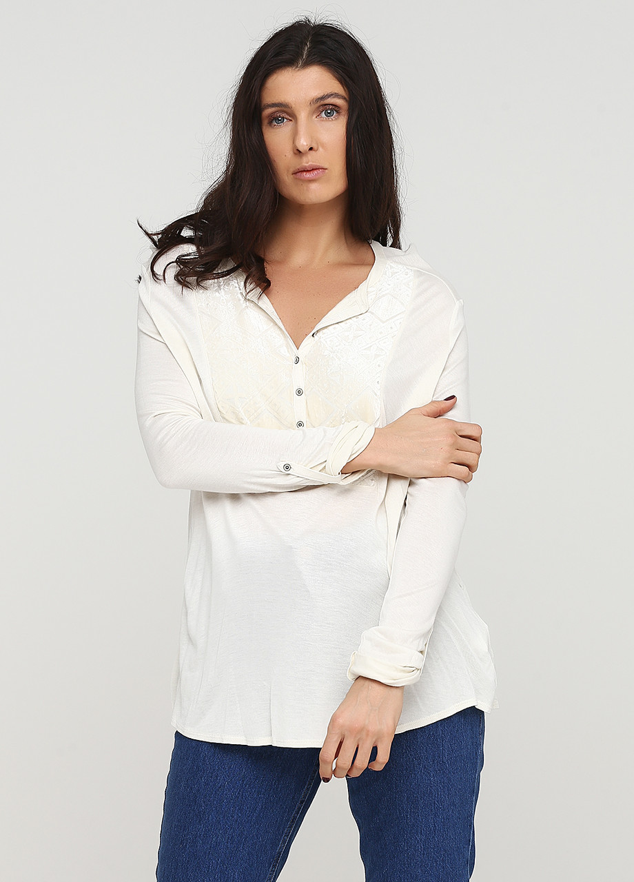 

Блуза Luckyjeans женская белая, Блуза Luckyjeans женская белая L