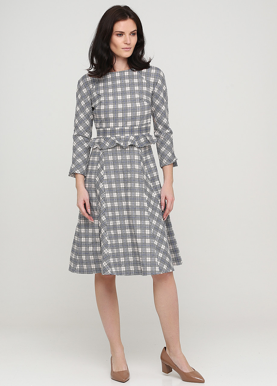 

Платье Vero Moda бежевое в клетку, Платье Vero Moda бежевое в клетку 34