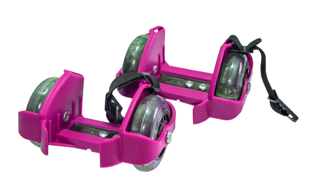 

Роликовые коньки на пятку Small whirlwind pulley - Розовые, ролики на обувь (1000224-Pink-0)