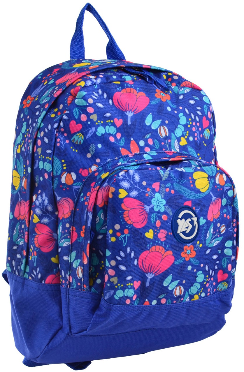 

Рюкзак молодежный Yes ST-40 Blossom 0.43 кг 27х40х13 см 14 л (556663)
