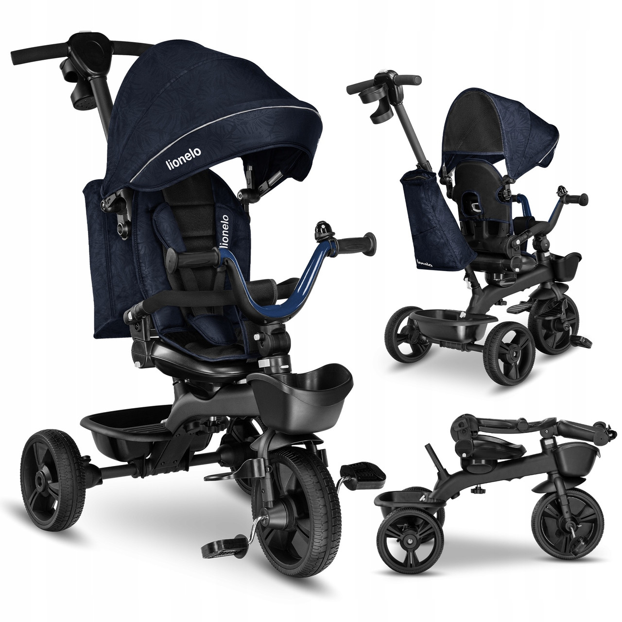 

Детский велосипед Lionelo KORI BLUE NAVY