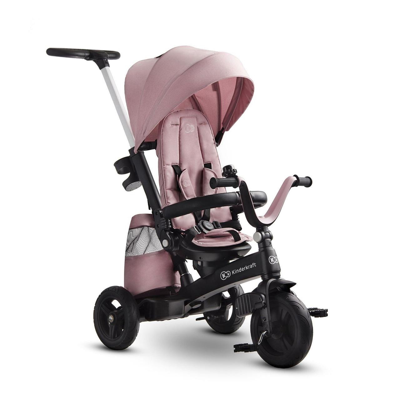 

Трехколесный велосипед Kinderkraft Easytwist Mauvelous Pink