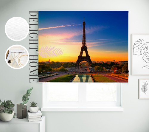 

Римская штора с фотопечатью 00-367 система Light I&H Блекаут Нова 50*170 см