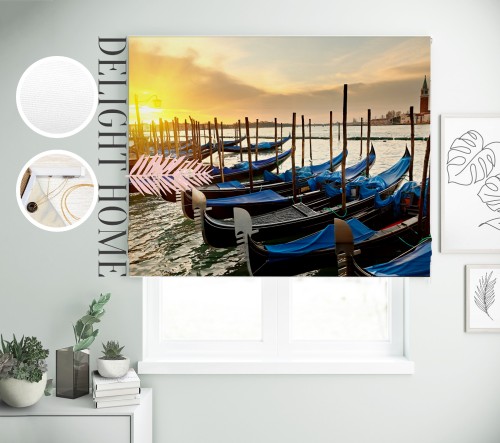 

Римская штора с фотопечатью 00-172 система Light I&H Блекаут Нова 110*170 см