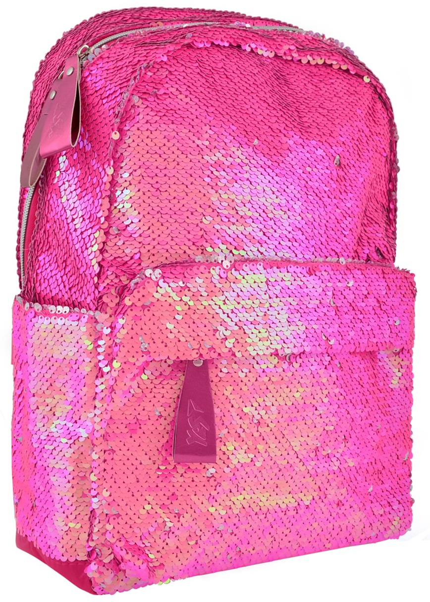 

Рюкзак молодежный с пайетками Yes GS-01 Pink для девочек 0.3 кг 29х39х11 см 13 л (557674)