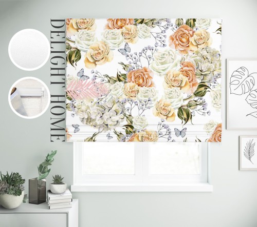 

Римская штора с фотопечатью 02-038 система Prestige I&H Блекаут Нова 300*170 см