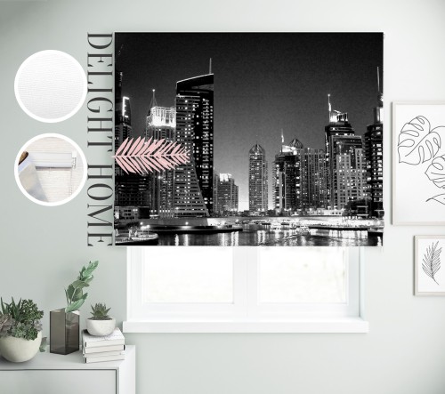 

Римская штора с фотопечатью 00-578 система Prestige I&H Блекаут Нова 250*170 см