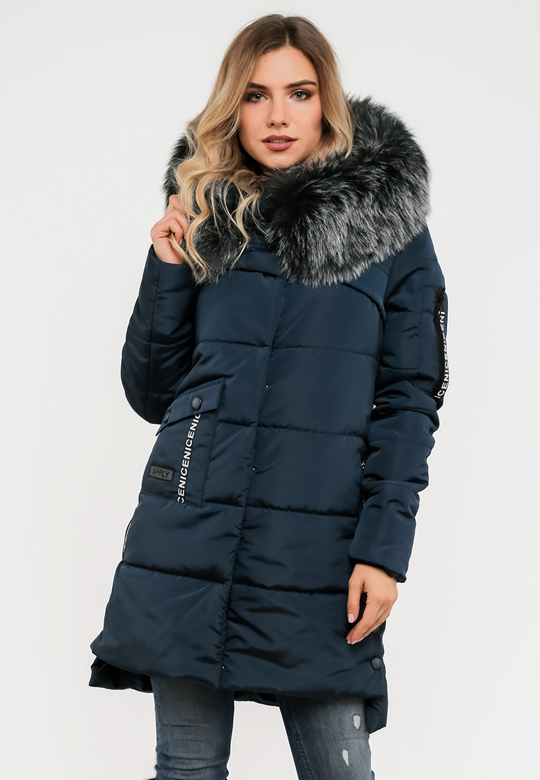 

Зимняя длинная куртка с мехом Modniy OAZIS - Темно-синий (90321, Зимняя длинная куртка с мехом Modniy OAZIS 40-42 Темно-синий (90321 40-42)