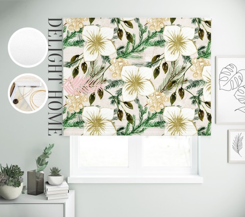 

Римская штора с фотопечатью 02-177 система Prestige I&H Блекаут Нова 290*170 см