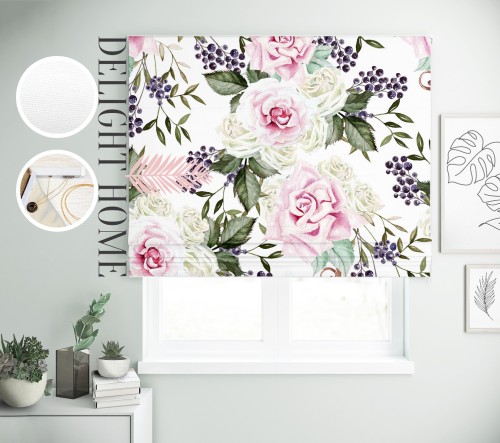 

Римская штора с фотопечатью 02-046 система Prestige I&H Блекаут Нова 300*170 см