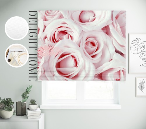 

Римская штора с фотопечатью 03-047 система Light I&H Блекаут Нова 140*170 см