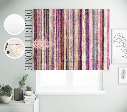 

Римская штора с фотопечатью 02-269 система Light I&H Блекаут Нова 40*170 см