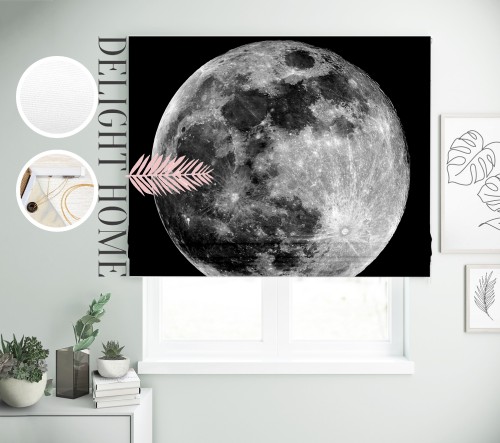 

Римская штора с фотопечатью 05-187 система Light I&H Блекаут Нова 50*170 см