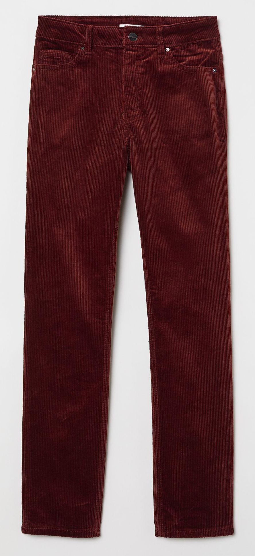 

Брюки вельветовые H&M 6956018-ACUK-ACUK 32 Бордовые