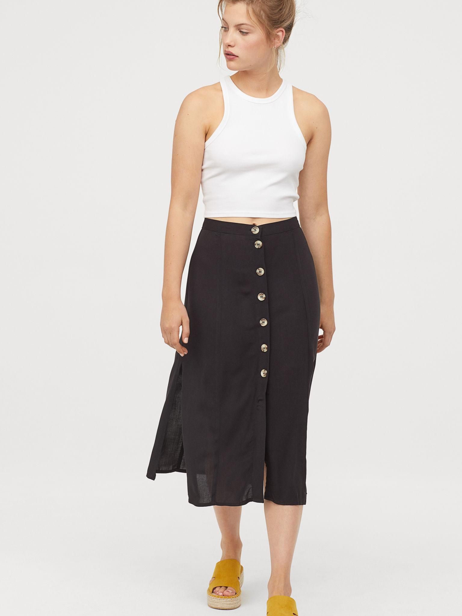 

Юбка H&M 7460870-AAAD 48 Черная