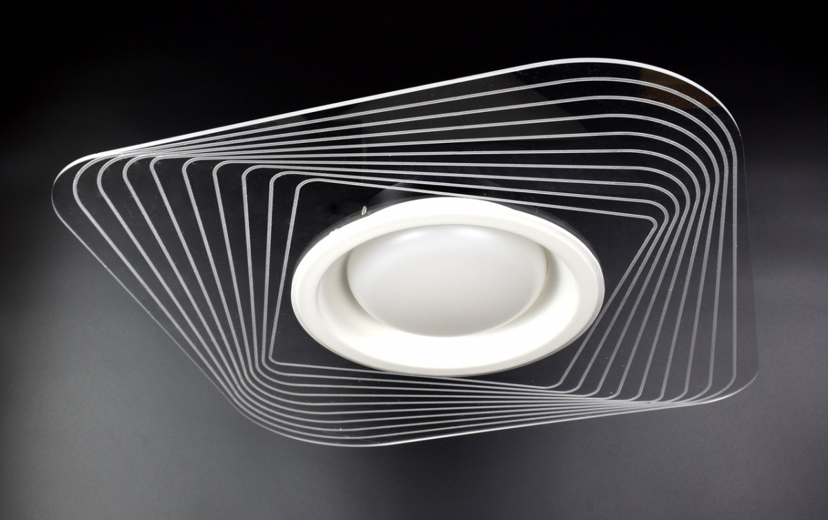 

Люстра потолочная Led с пультом 1710/500 Черный 7х49х49 см. Sunnysky (YR-1710/500)