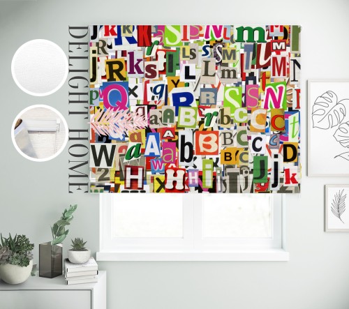 

Римская штора с фотопечатью 08-112 система Prestige I&H Блекаут Нова 50*170 см