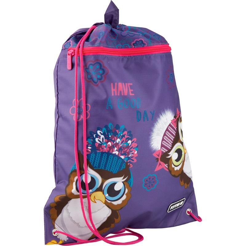 

Сумка для обуви с карманом Kite Owls K19-601M-9