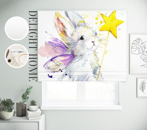 

Римская штора с фотопечатью 09-038 система Light I&H Блекаут Нова 280*170 см