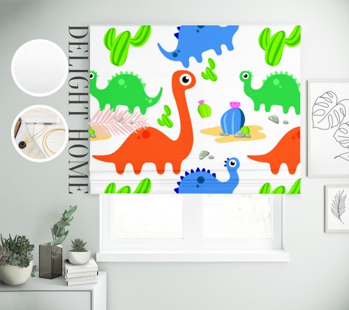 

Римская штора с фотопечатью 09-006 система Light I&H Блекаут Нова 140*170 см