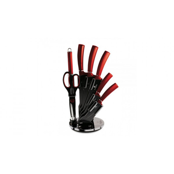 

Набор кухонных ножей Berlinger Haus Metallic Line Burgundy Edit 8 предметов Berlinger Haus (BH-2562)
