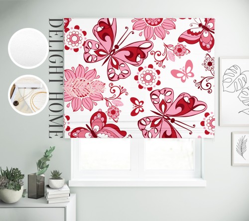 

Римская штора с фотопечатью 15-015 система Light I&H Блекаут Нова 130*170 см