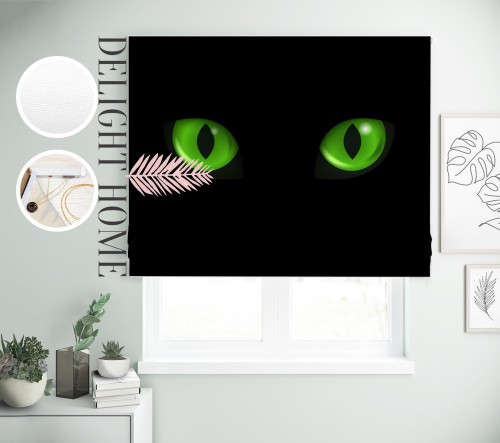 

Римская штора с фотопечатью 12-075 система Light I&H Блекаут Нова 290*170 см